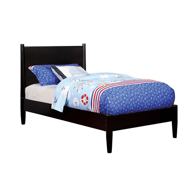 Lennart Bed Oak, Black, Gray, & White - Furniture 4 Less Outlet (Salinas,CA)