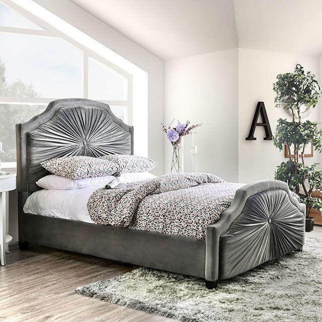 Coraline E.King Bed - Furniture 4 Less Outlet (Salinas,CA)