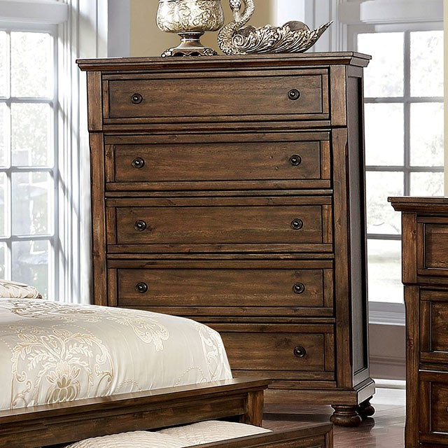 Wells Chest Brown - Furniture 4 Less Outlet (Salinas,CA)