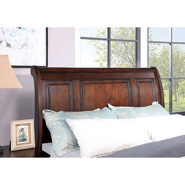Wells Queen Bed Chrome - Furniture 4 Less Outlet (Salinas,CA)