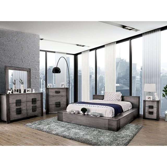 Janeiro E.King Bed - Furniture 4 Less Outlet (Salinas,CA)