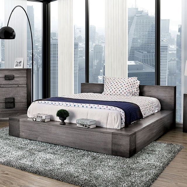 JANEIRO Cal.King & Queen Bed - Furniture 4 Less Outlet (Salinas,CA)