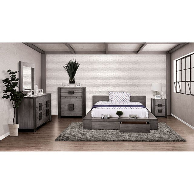 Janeiro E.King Bed - Furniture 4 Less Outlet (Salinas,CA)