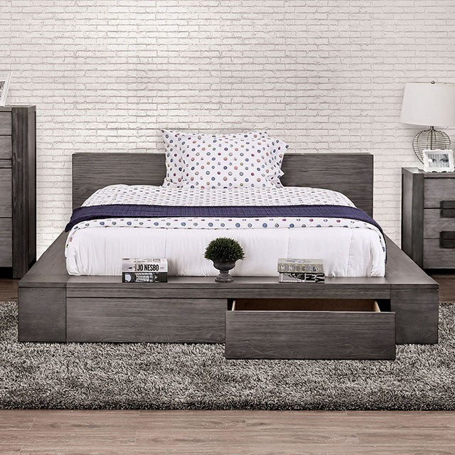 Janeiro E.King Bed - Furniture 4 Less Outlet (Salinas,CA)