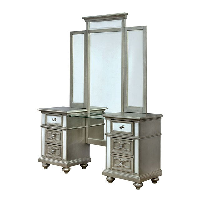 Salamanca Vanity W/ Stool - Furniture 4 Less Outlet (Salinas,CA)