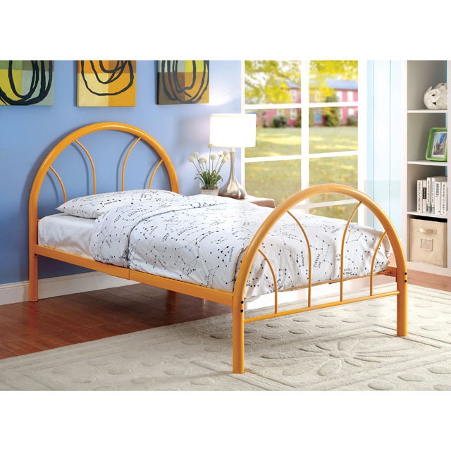 Rainbow Full Bed Black, White, Silver, Black, & Green - Furniture 4 Less Outlet (Salinas,CA)