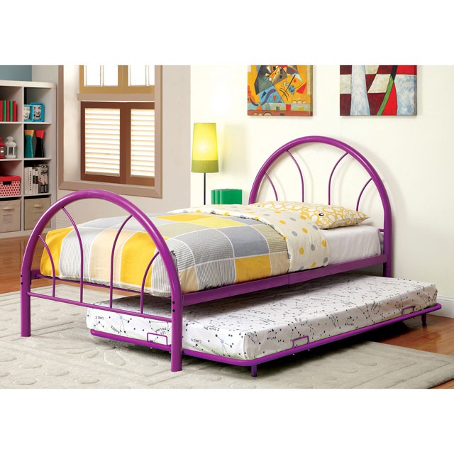 Rainbow Full Bed Black, White, Silver, Black, & Green - Furniture 4 Less Outlet (Salinas,CA)