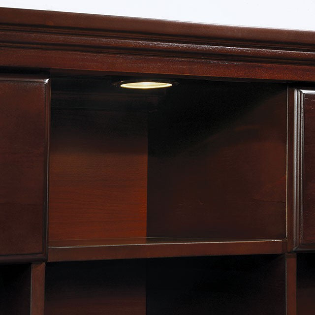 Pearland Twin Bed Cherry - Furniture 4 Less Outlet (Salinas,CA)