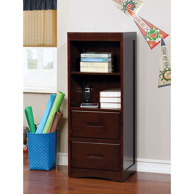 Pearland Twin Bed Cherry - Furniture 4 Less Outlet (Salinas,CA)