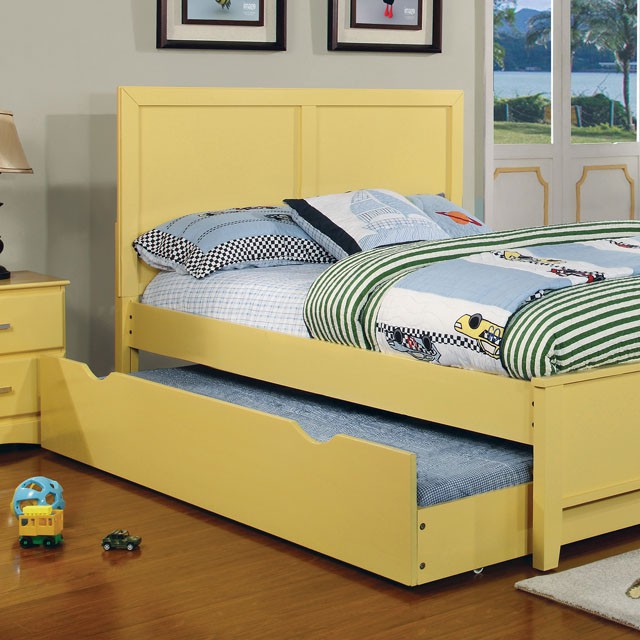 Prismo Bed Yellow - Furniture 4 Less Outlet (Salinas,CA)