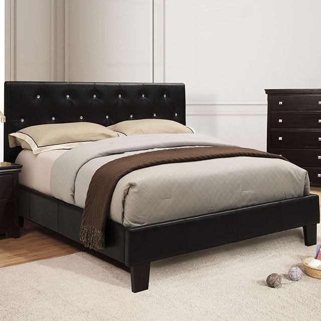 Velen Bed Black & White - Furniture 4 Less Outlet (Salinas,CA)