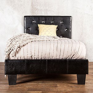 Velen Bed Black & White - Furniture 4 Less Outlet (Salinas,CA)