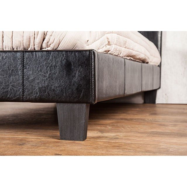 Velen Bed Black & White - Furniture 4 Less Outlet (Salinas,CA)