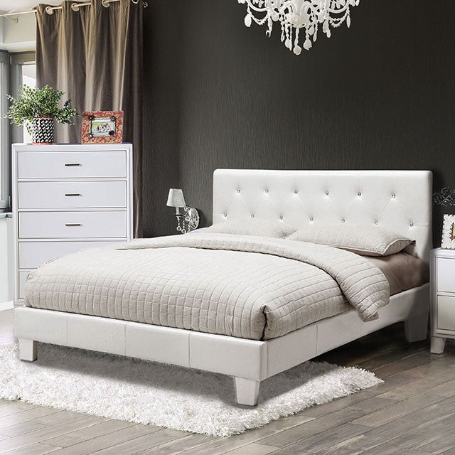 Velen Bed Black & White - Furniture 4 Less Outlet (Salinas,CA)