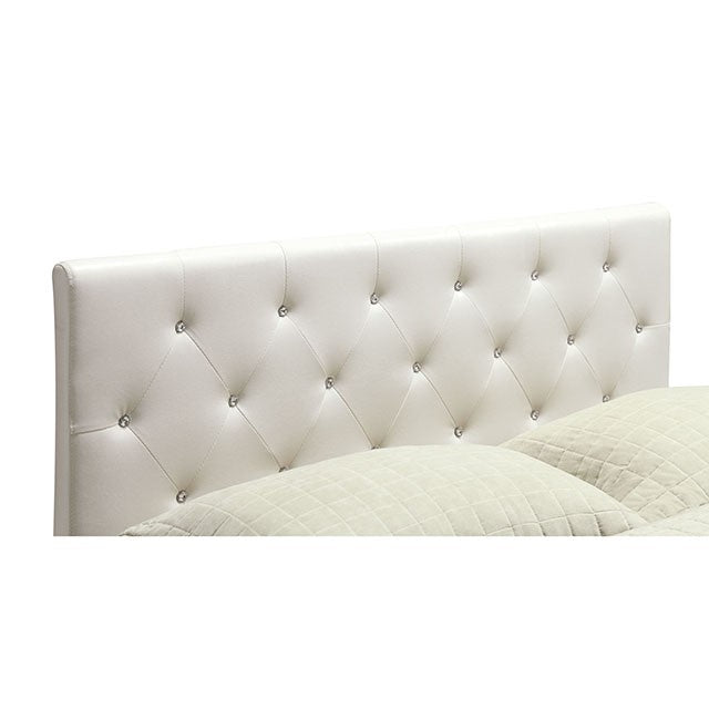 Velen Bed Black & White - Furniture 4 Less Outlet (Salinas,CA)