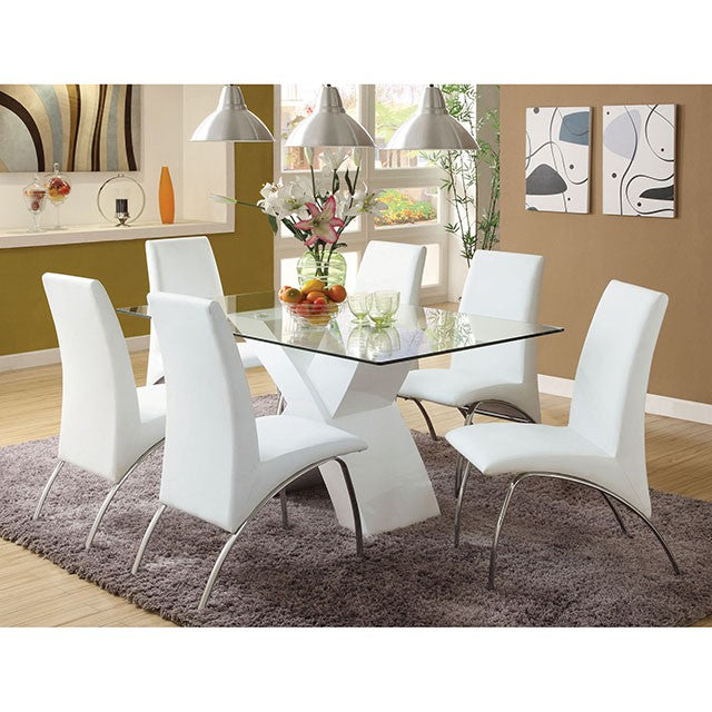 Wailoa 7 Pc Dining Table Set - Furniture 4 Less Outlet (Salinas,CA)