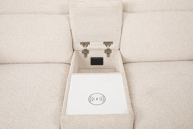 Thaddea Power Loveseat - Furniture 4 Less Outlet (Salinas,CA)
