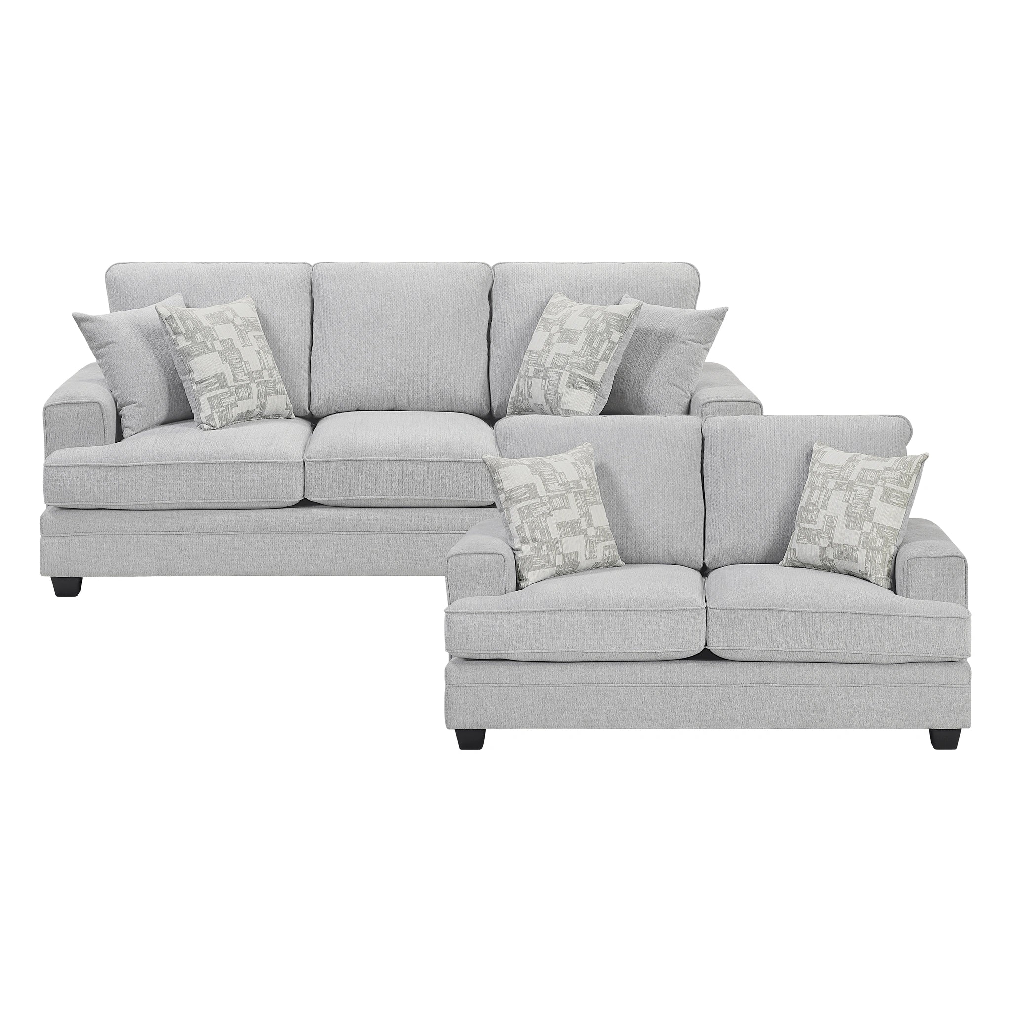 Sarah-2pc Set: Sofa, Love image