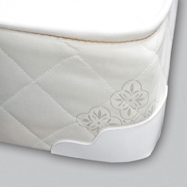 Daisy White 8" Bunkie Board Combo Mattress, Twin - Furniture 4 Less Outlet (Salinas,CA)