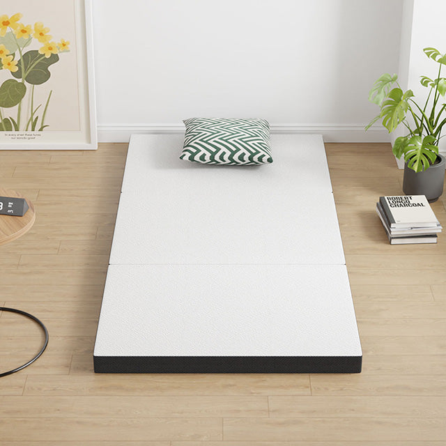 Hollyhock 3" Twin Tri-Fold Memory Foam Topper - Furniture 4 Less Outlet (Salinas,CA)