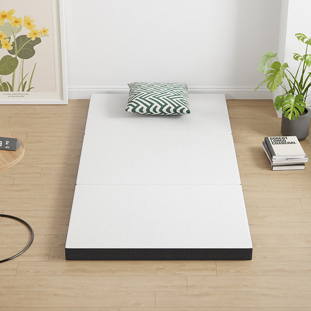 Hollyhock 4" Twin Tri-Fold Memory Foam Topper - Furniture 4 Less Outlet (Salinas,CA)