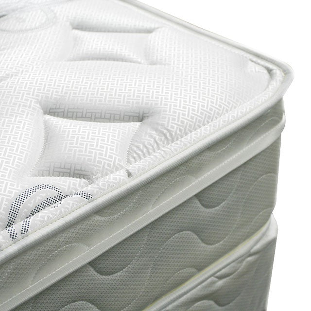 JALEN White 9" Euro Top Mattress, Full - Furniture 4 Less Outlet (Salinas,CA)