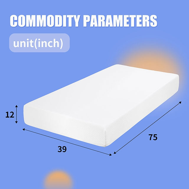 Artemisia 8" & 12" Twin XL Extra Long Memory Foam Mattress - Furniture 4 Less Outlet (Salinas,CA)