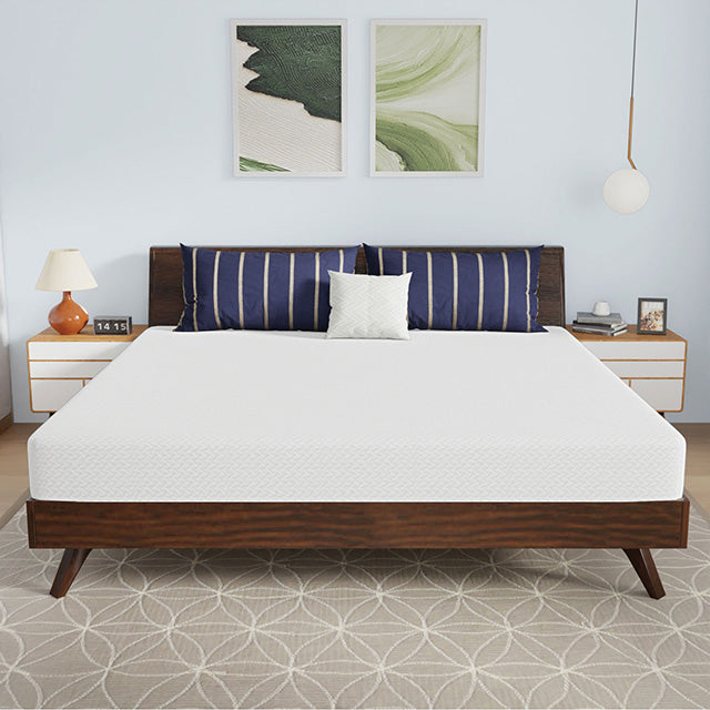 Nasturtium 8" E.King Bamboo Charcoal Infused Memory Foam - Furniture 4 Less Outlet (Salinas,CA)