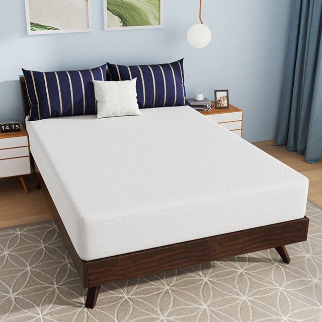 Nasturtium 10" Full Bamboo Charcoal Infused Memory Foam - Furniture 4 Less Outlet (Salinas,CA)