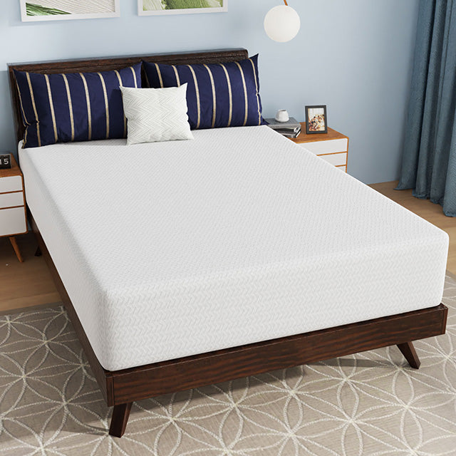 Nasturtium 12" Full Bamboo Charcoal Infused Memory Foam - Furniture 4 Less Outlet (Salinas,CA)