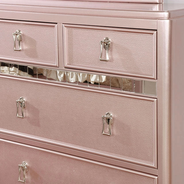 Ariston Rose Gold Full, Twin & Queen Bed