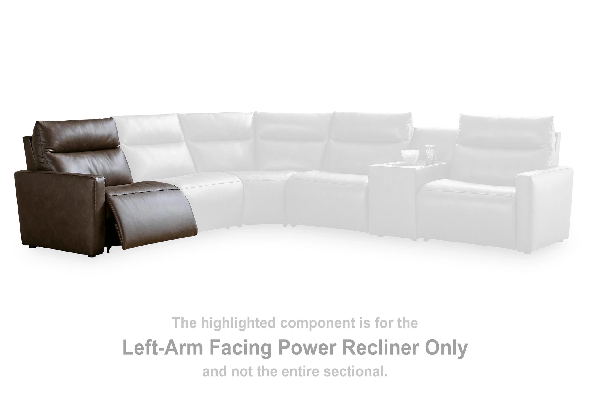 ModZ Power Reclining Sectional Loveseat