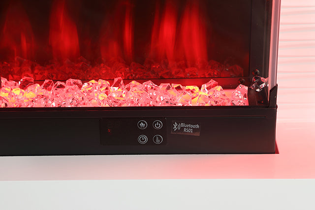 Peseux 71" TV Stand w/ Electric Fire Place - Furniture 4 Less Outlet (Salinas,CA)
