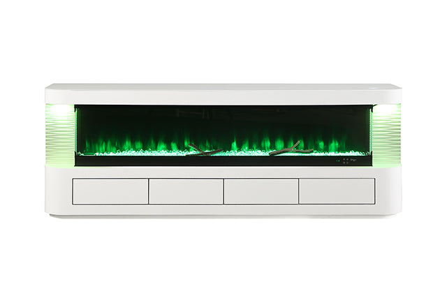 Luken 71" TV Stand w/ Electric Fire Place - Furniture 4 Less Outlet (Salinas,CA)