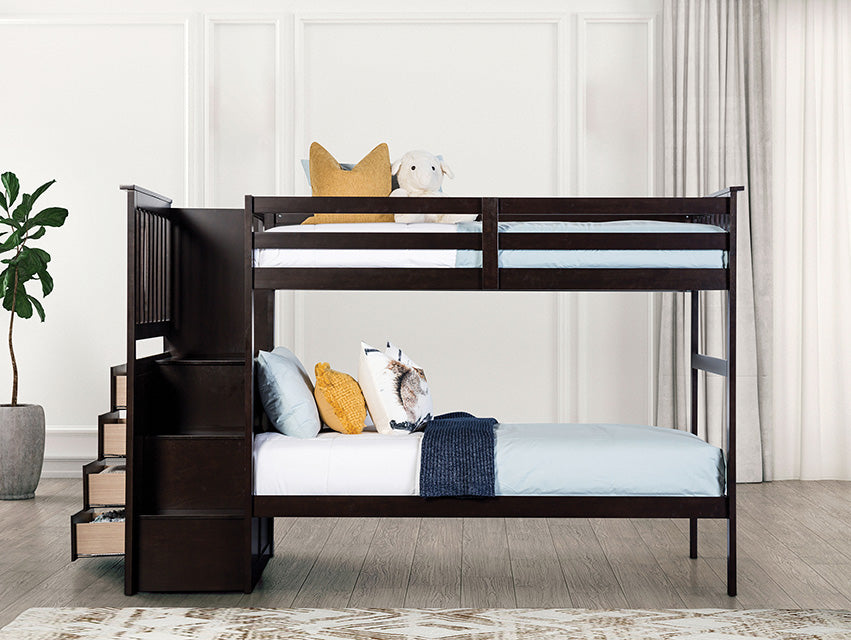 Ontario Twin/Twin Bunk Bed - Furniture 4 Less Outlet (Salinas,CA)