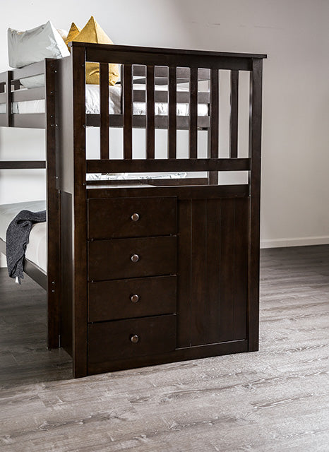 Ontario Twin/Twin Bunk Bed - Furniture 4 Less Outlet (Salinas,CA)