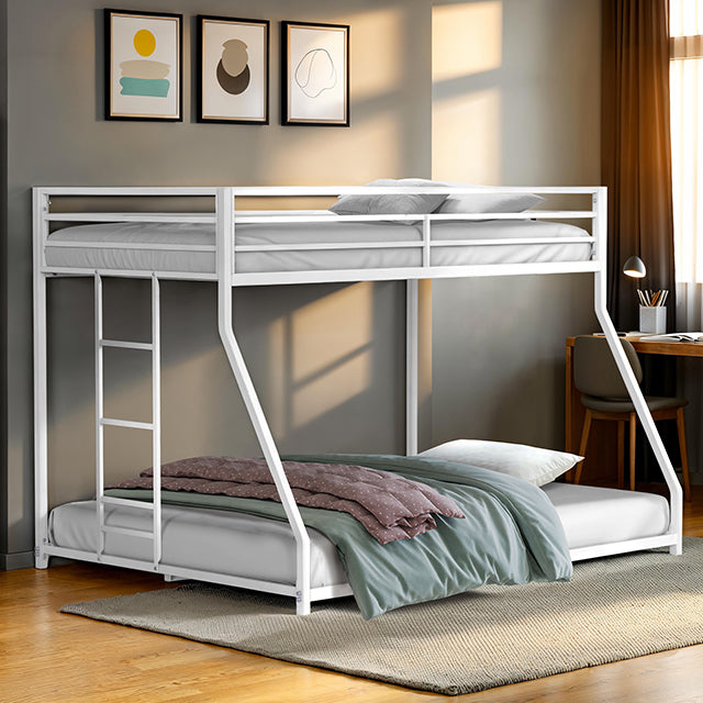 Rothwell Metal Bunk Bed Twin/ Full - Furniture 4 Less Outlet (Salinas,CA)