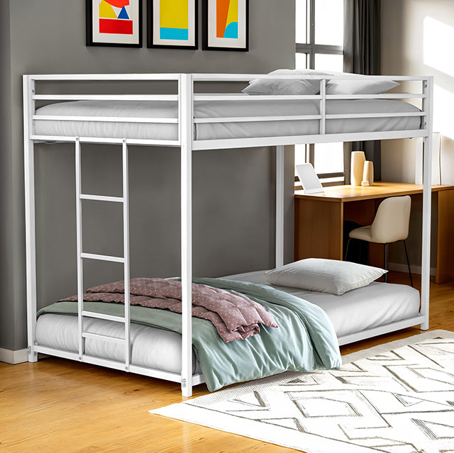Rothwell Metal Bunk Bed Twin/ Full - Furniture 4 Less Outlet (Salinas,CA)