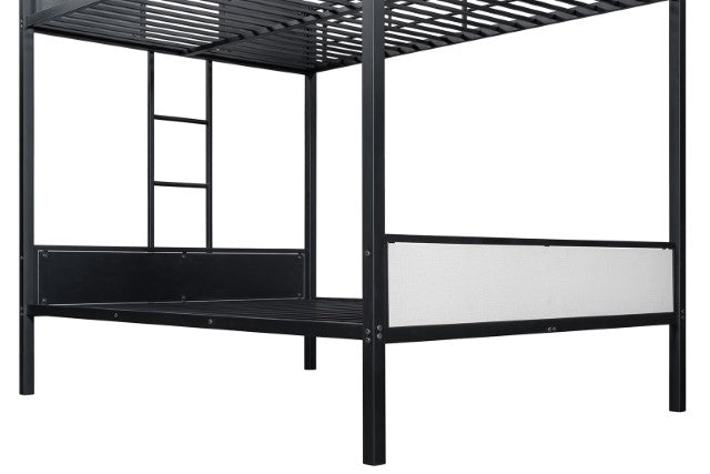 Molton Full/Full Metal Bunkbed - Furniture 4 Less Outlet (Salinas,CA)