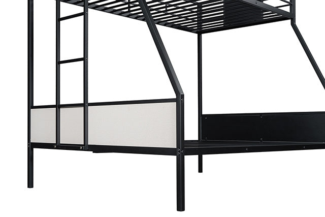 Molton Twin/Full Metal Bunkbed - Furniture 4 Less Outlet (Salinas,CA)