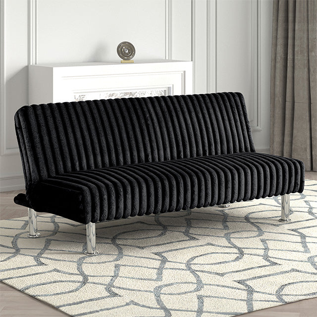 Hinwil Futon Sofa Bed Pink, Beige Grey, & Black - Furniture 4 Less Outlet (Salinas,CA)