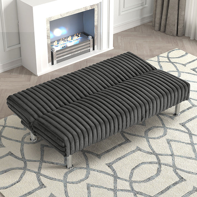 Hinwil Futon Sofa Bed Pink, Beige Grey, & Black - Furniture 4 Less Outlet (Salinas,CA)