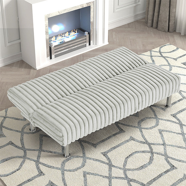 Hinwil Futon Sofa Bed Pink, Beige Grey, & Black - Furniture 4 Less Outlet (Salinas,CA)