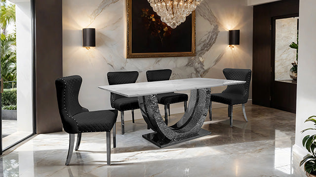Portanova 7 Pc Dining Table Set - Furniture 4 Less Outlet (Salinas,CA)