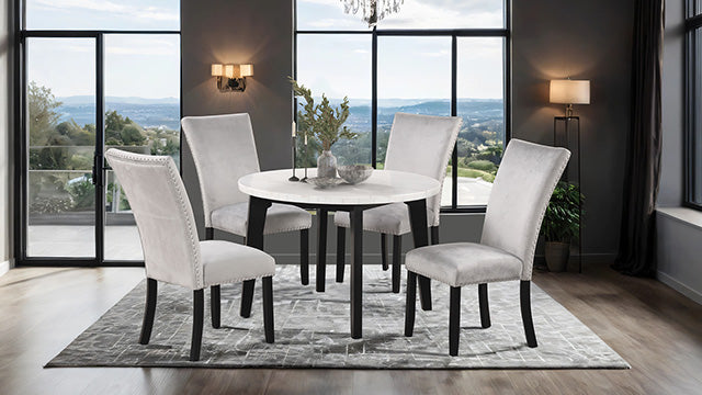 Sabro Round Dining Table - Furniture 4 Less Outlet (Salinas,CA)