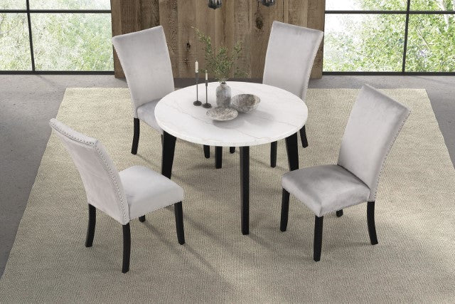 Sabro Round Dining Table - Furniture 4 Less Outlet (Salinas,CA)