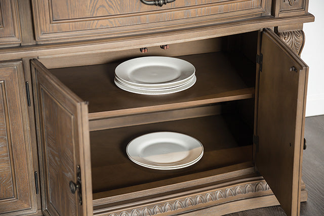 Seven Oaks Hutch & Buffet - Furniture 4 Less Outlet (Salinas,CA)