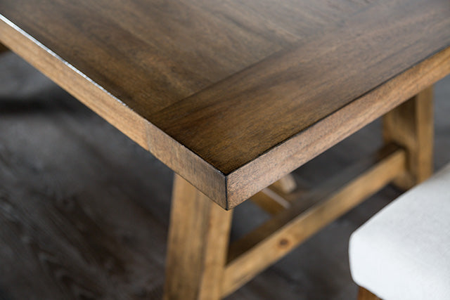 Losone Dining Table Set with Bench Rustic - Furniture 4 Less Outlet (Salinas,CA)
