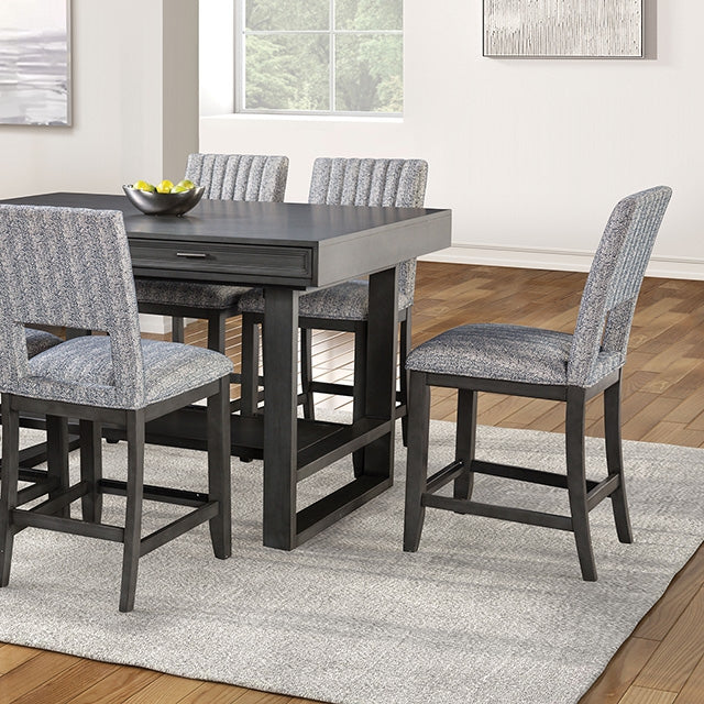 Potton 7 Pc Counter Ht Table Set - Furniture 4 Less Outlet (Salinas,CA)