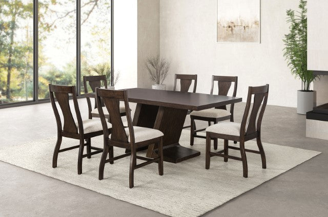 Holsworthy 7 Pc Dining Table Set - Furniture 4 Less Outlet (Salinas,CA)